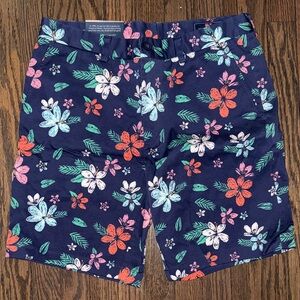 Vineyard Vines Navy Floral Men's Shorts